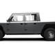 Illustration for article titled The Bollinger B2 Is a Boxy Electric Pickup That Can Haul Ridiculously Long Things